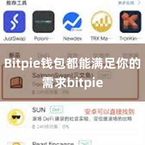 Bitpie钱包都能满足你的需求bitpie