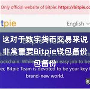 这对于数字货币交易来说非常重要Bitpie钱包备份